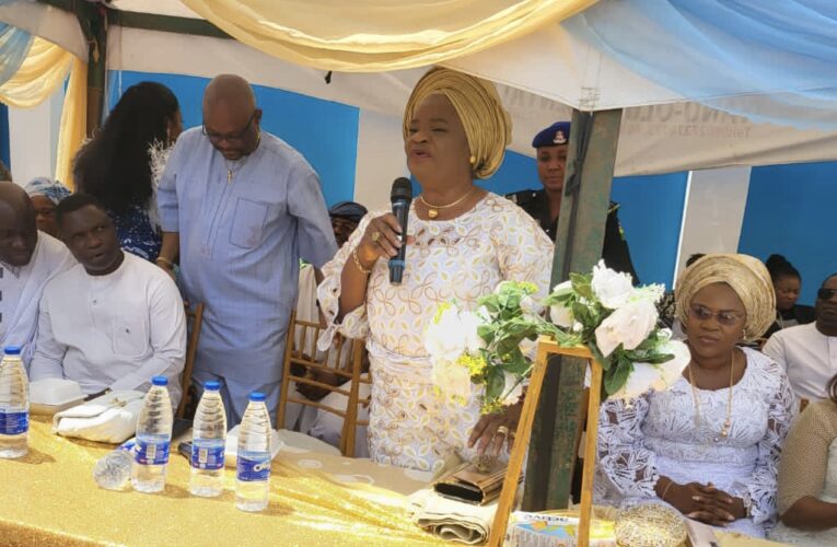 PHOTOS: Oyo deputy gov’s wife commissions multi million ABC Foundation in Ibadan