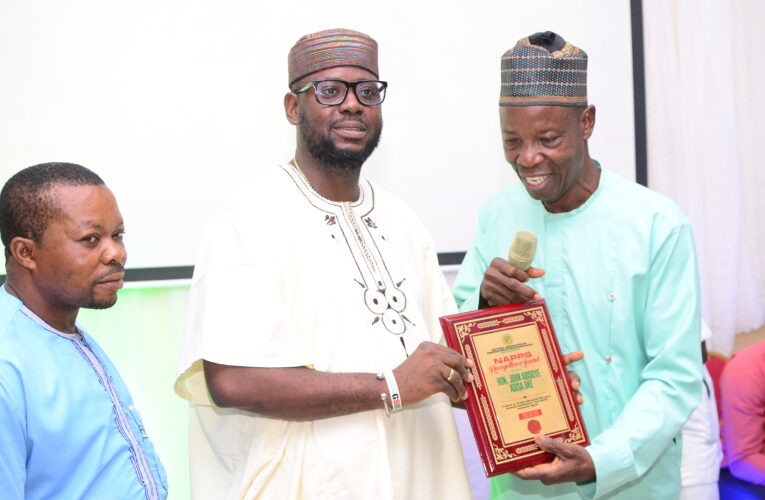NAPPS Confers Award of Excellence on Hon. John Oke Ph.D, Urges Continued Contributions to Educational Development