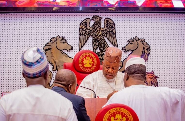 PHOTO: Tinubu’s ministerial nominee weeps during senate screening 