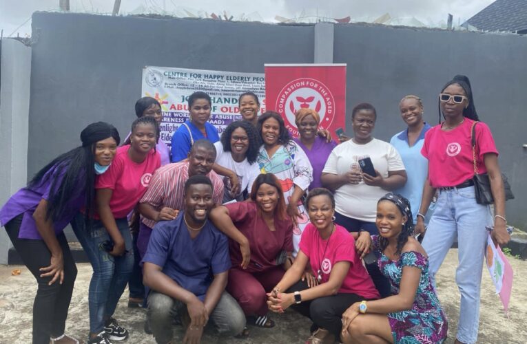 Excitement As Compassion For The Aged Foundation Team visits Centre For Happy Elderly People Care Home In Lagos 