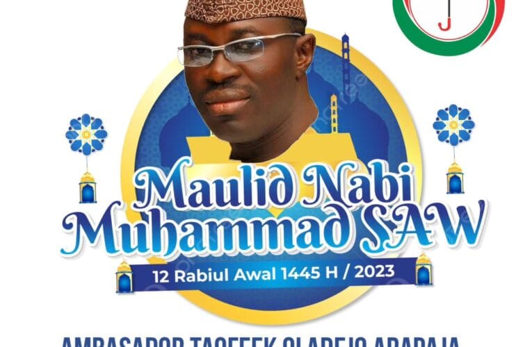 Eid-el-Maulud: Amb. Arapaja Felicitates Muslims Communities 