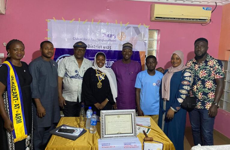 Rotary Club of Ilorin Fate Neighbourhood celebrates membership month in grand style