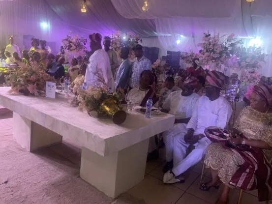 Bayo Lawal attends TECH- U VC’s son’s wedding, delivers Gov. Makinde’s good will message in Lagos