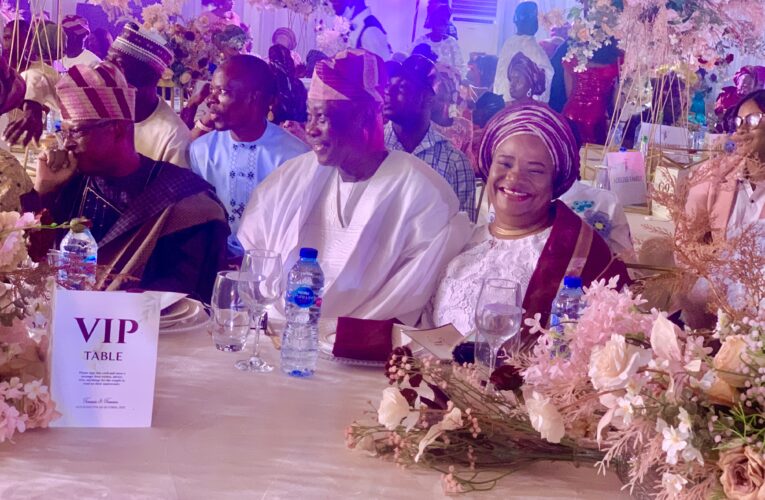 Bayo Lawal attends TECH- U VC’s son’s wedding, delivers Gov. Makinde’s good will message in Lagos