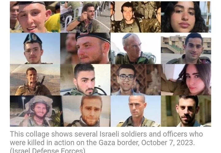Authorities name 44 soldiers, 34 police officers killed in Hamas attack