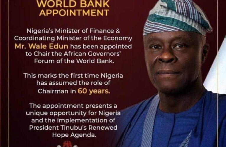 Wale Edun Gets World Bank Appointment 
