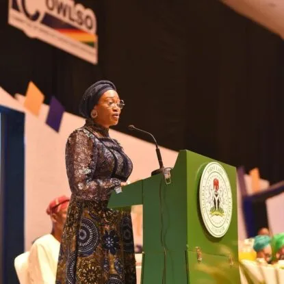 PHOTOS: Makinde, wife in Lagos for National Women’s Conference