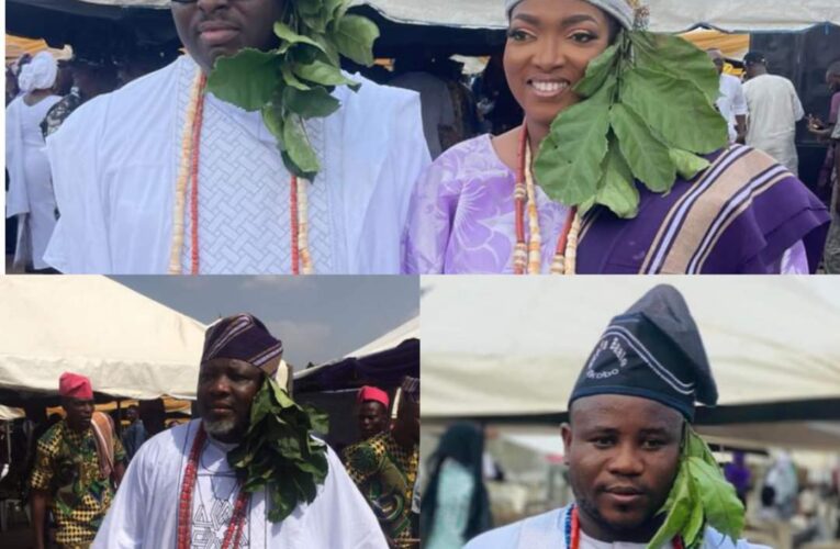 Olatunji Congratulates Benedict Akika, Wife, Hon. Owolabi Olusola, Akeem Amoo, On Conferments Of  Prestigious Chieftaincy Titles