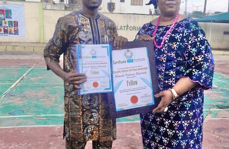 Oyo Iyaloja General, Princess Abeo congratulates aide, Alawode on induction as EIPA Fellow