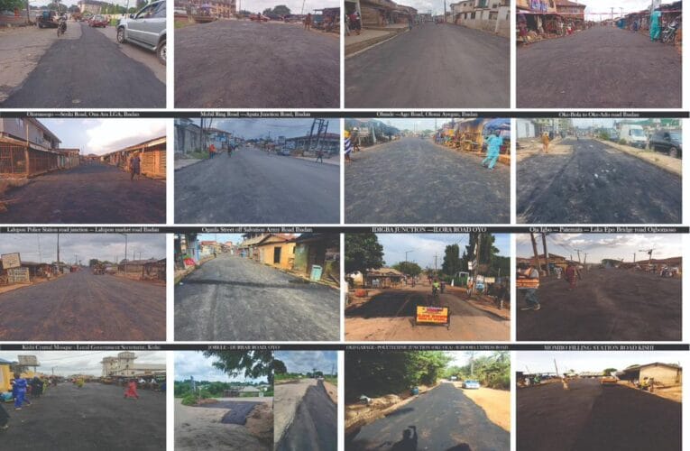 100 Days in Office: OYSROMA chairman, Ogunlade strides in Road Rehabilitation
