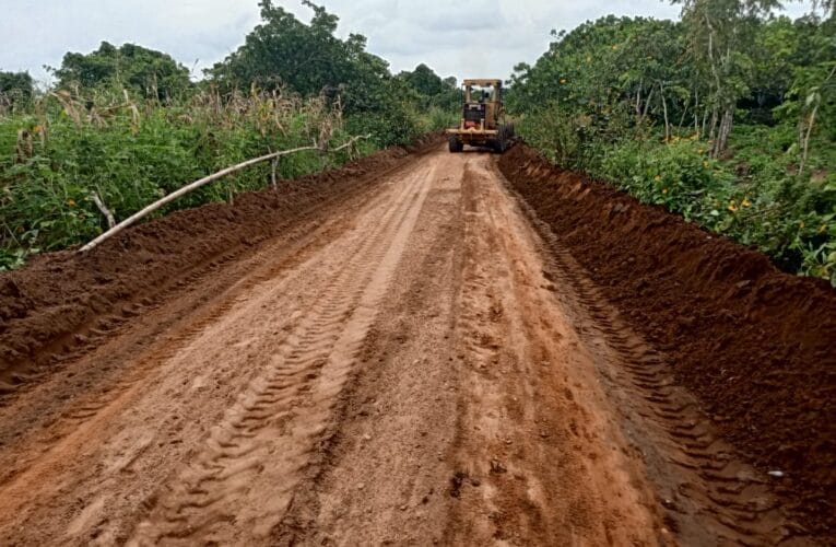 Oriire South LCDA boss, Lydia Bankole begins grading of 21km roads within the LCDA