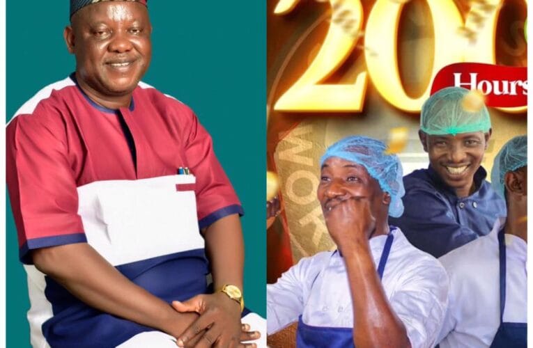 Guinness World Records: Hon. George Ogunlade celebrates Ogbomosho-born record breaker, Chef Tope Maggie