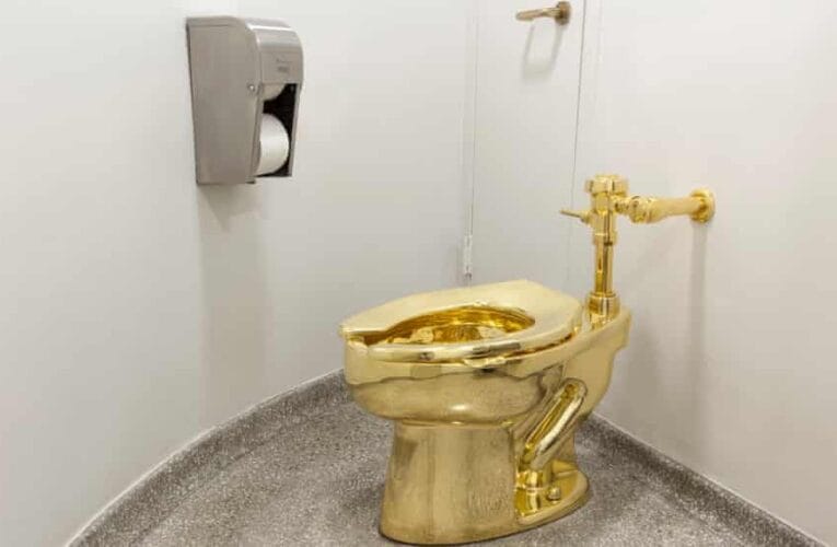 PHOTO: Four Men Charged Over Theft Of £4.8m Gold Toilet From Blenheim Palace 