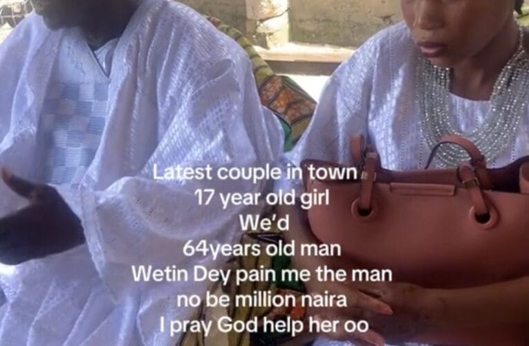 Video of 17-year old girl marrying 64-year old man trends 