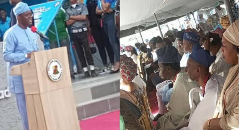 Iyaloja General of Oyo State, Princess Abeo, Graces Grand Opening of Bond Mall Commissioned by Governor Makinde