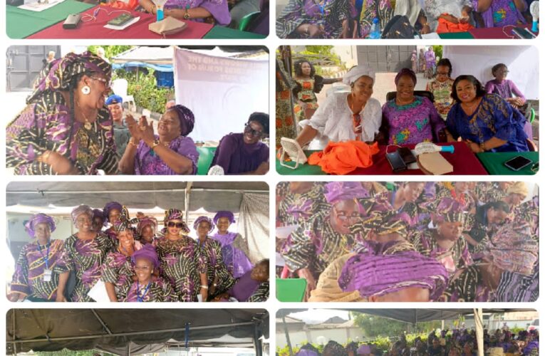 YULETIDE: Wife of Oyo Deputy Gov, Ajibola doles out food items, other materials to over 150 widows and less privilege