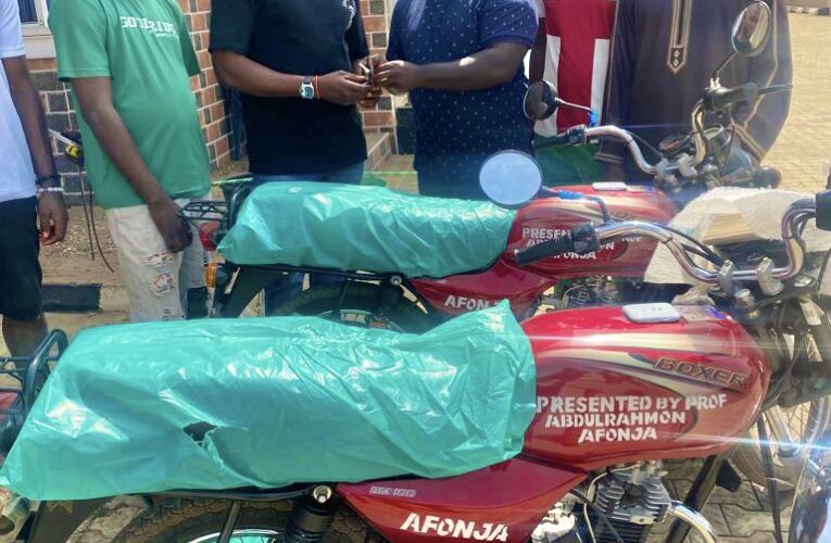 Ghandi Coronation: Oyo Ex-Commissioner, Afonja empowers OPC with 5 motorcycles to beef up security in Ogbomoso