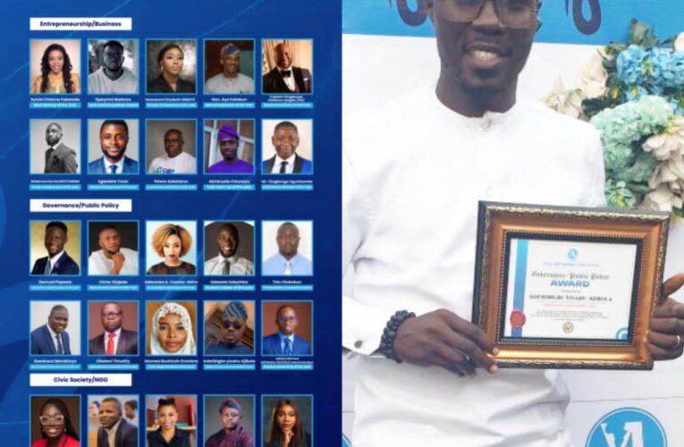 Populist News Publisher, Aderibigbe Yisahu bags outstanding award 