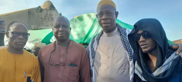 PHOTOS: Oyo Deputy Gov’s aides, SA Islamic, others attend burial of Grand Chief Imam Tede