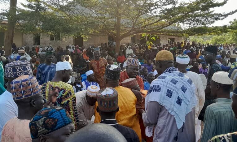PHOTOS: Oyo Deputy Gov’s aides, SA Islamic, others attend burial of Grand Chief Imam Tede 