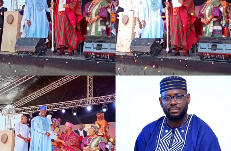 Soun: Hon. John Adisa Oke LEGACY congratulates Oba Ghandi Afolabi Laoye on coronation