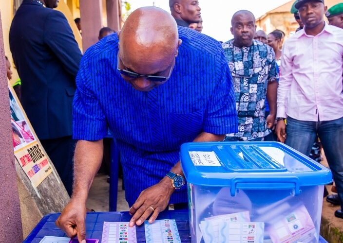 Ekiti LG Polls: Oyebanji Votes, Hails SIEC, Voters For Peaceful Conduct