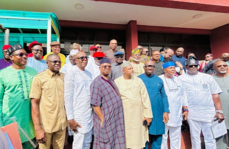 PDP National Working Committee Holds Preliminary Talks with Edo State Leaders Ahead of 2024 Elections