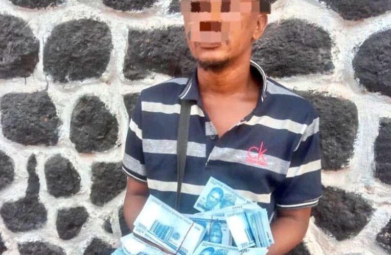 JUST IN: Man arrested with fake Naira notes 