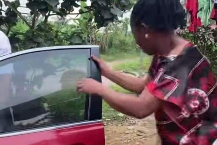 PHOTOS: Woman Rejects Christmas Car Gift From Her 200 Level Undergraduate Son, Says Source of Income Questionable