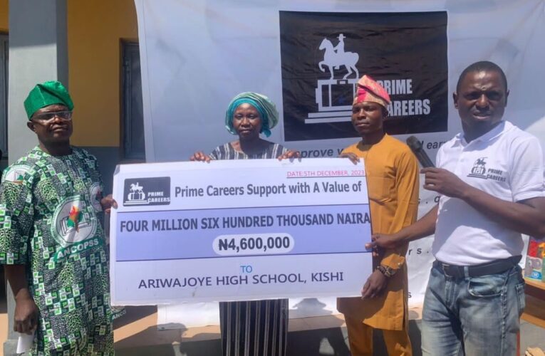 Newly Employed Oyo TESCOM Teacher Drives ₦4.6 Million Education Project in Kishi Community