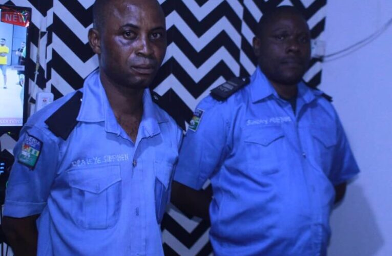 BREAKING: Policemen, Vigilantes Arrested For Robbery