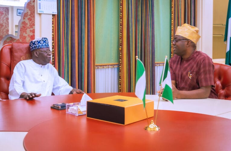 Bodija explosion: Makinde presents report to Tinubu (PHOTOS)