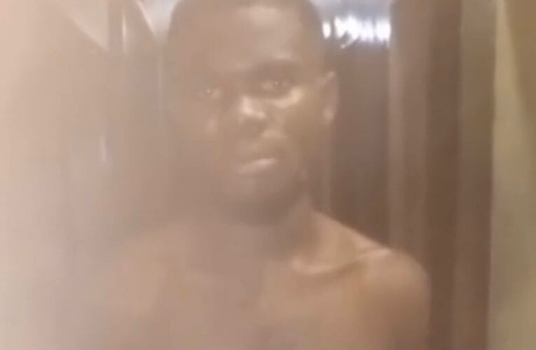 VIDEO: Yahoo boy nabbed while attempting to use girlfriend for money ritual