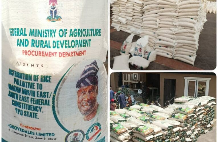 CAN Lauds Agboworin Over Distribution Of FG Rice Palliative To Constituents