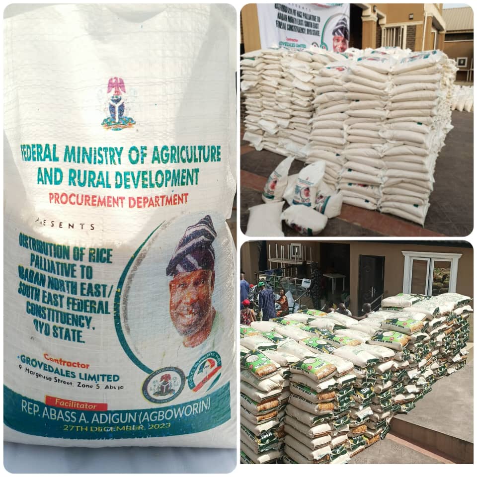 CAN Lauds Agboworin Over Distribution Of FG Rice Palliative To ...