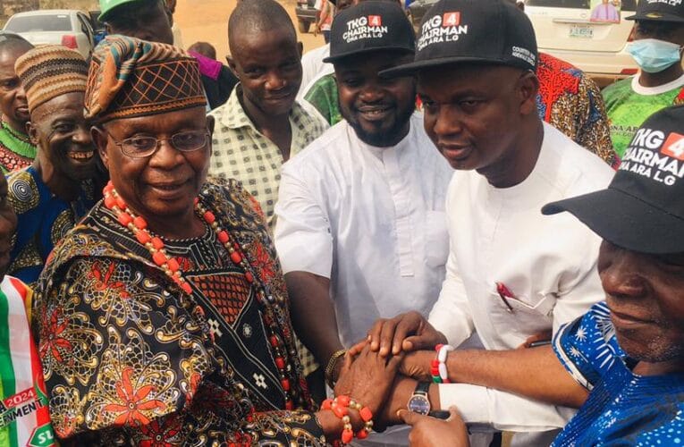 Jagun Olubadan, Chief Dotun Sanusi, Fadeyi, others donated generously as PDP kick-off the GLOWIN24 Campaign in Ona-Ara