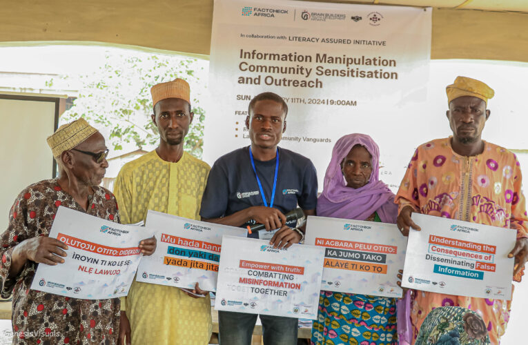 Ile-Apa: LAI, BBYDI collaborate to sensitize over 150 elderly people on fact-checking misinformation