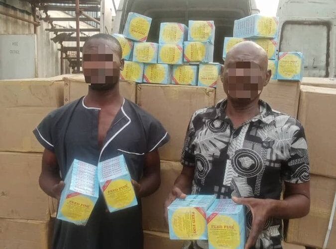 Police Arrest Two With 70 Cartons Of Expired Drugs