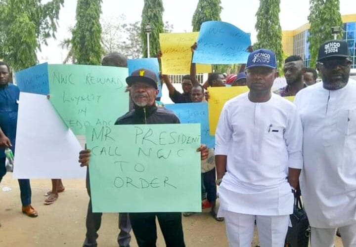 Dennis Idahosa Protests, Demands Cancellation Of Edo APC Primary