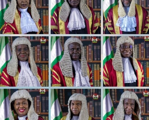 Supreme Court gets full bench as CJN Ariwoola swears in 11 new Justices