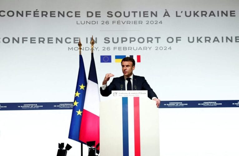 Ukraine: Russia Must Not Win, We Will Send Ground Troops If Necessary – Macron 
