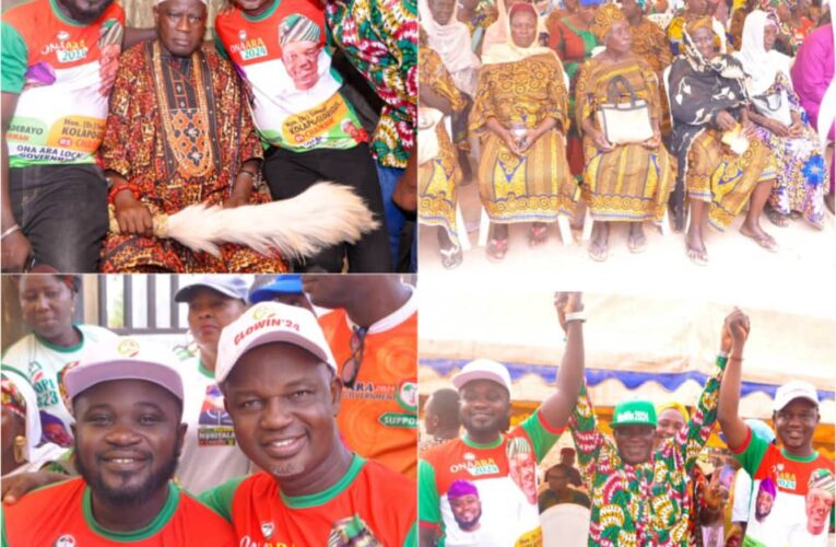 LG Elections: Have Cursed Whoever Opposes Seyi Makinde’s Party, Alajia Says as GLOWIN Campaign Tours Ajia, Olorunsogo in Ona-Ara