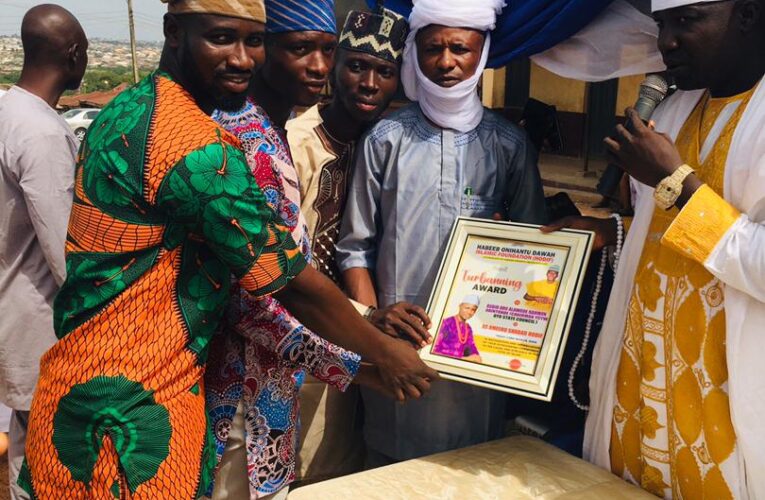 Oyo Yoruba Youth Leader, Asoju Odo Alawode Rahmon Turbaned as Ameer Shabab of HODIF Muslim Society