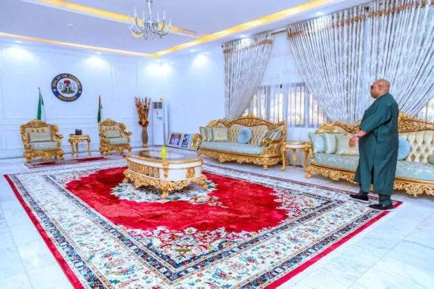 Governor Adeleke Opens Rehabilitated Government House, Says Upgrading State Assets is a Policy