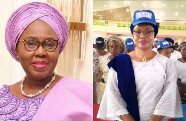 BREAKING: Fresh Crisis As Akeredolu’s Wife Publicly Blasts Late Husband’s Niece, Calls Her Shameless