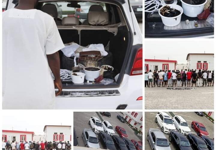 PHOTOS: EFCC Arrests 48 Suspected Internet Fraudsters, Herbalist 