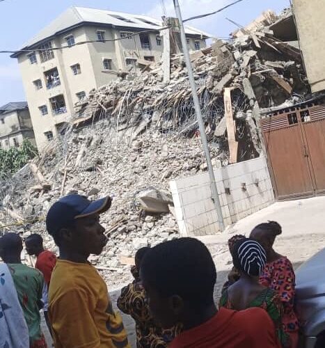Many Trapped As 5-Storey Building Collapses