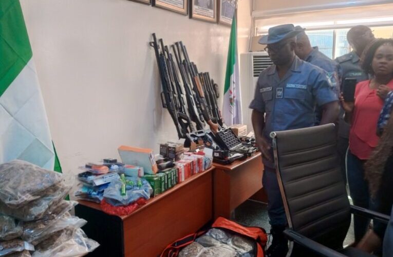 Customs Intercepts Arms, Military Uniform At Lagos Port 