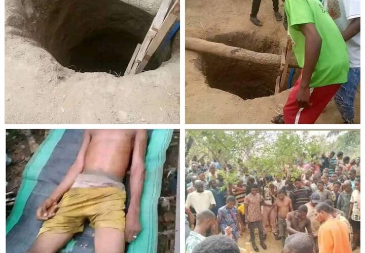 JUST IN: Two Youths Die In Mining Site (Photos) 
