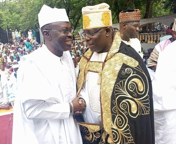 PDP DNC, Arapaja Felicitates De-Damak, Wife on Their Conferment as Aare & Yeye Aare of Ibadanland